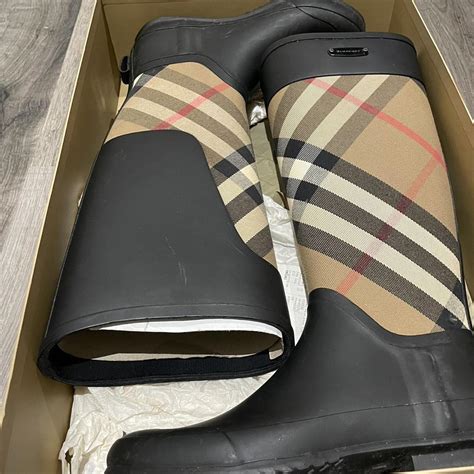 burberry wellies uk|Burberry Boots for Women .